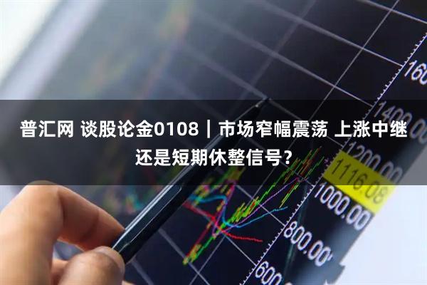 普汇网 谈股论金0108｜市场窄幅震荡 上涨中继还是短期休整信号？